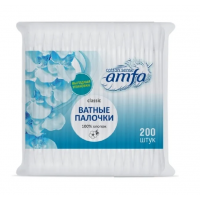 AMFA Ватные палочки 200шт пакет
